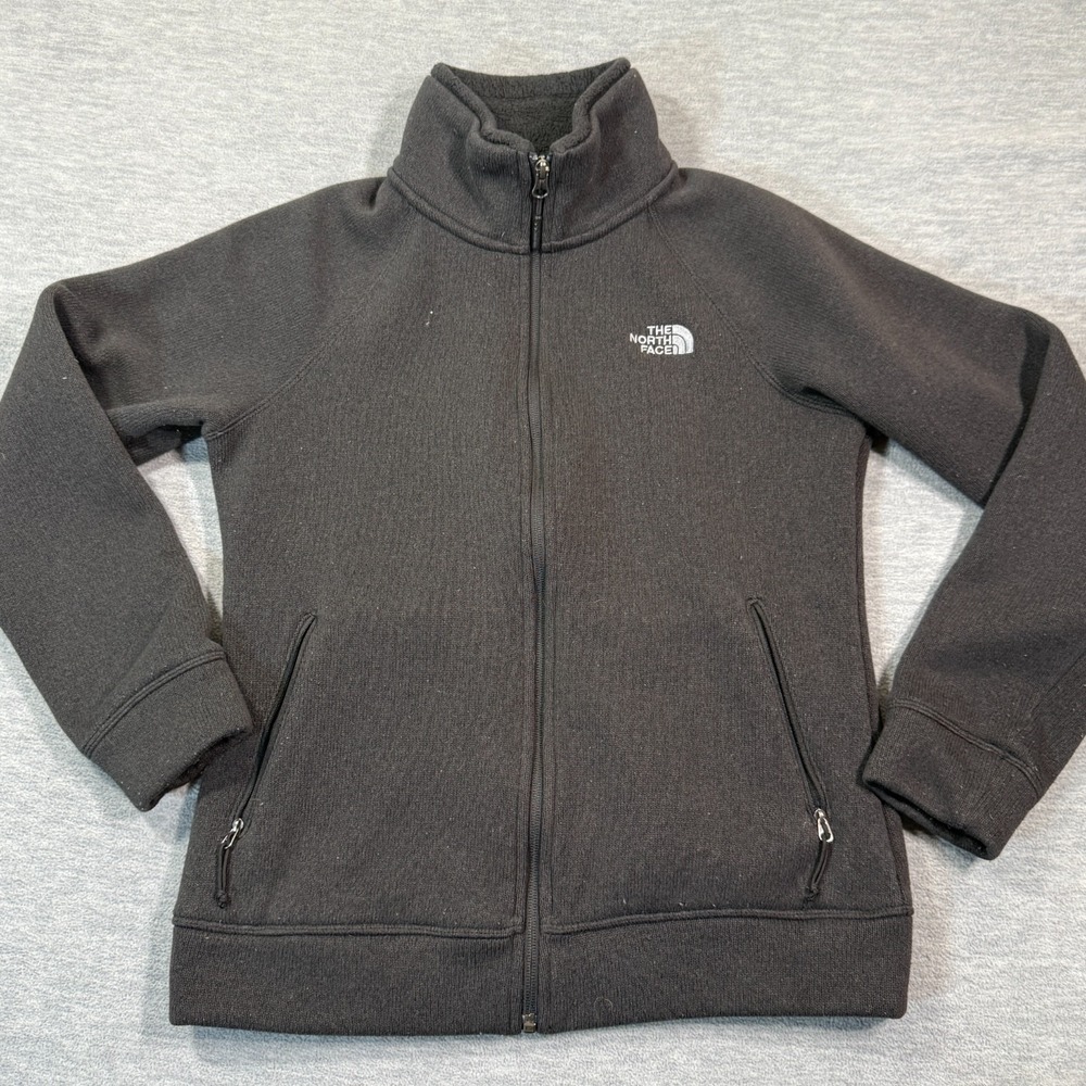 The North Face Skyline Full Fleece Womens Small Gray Full Zip Outdoor